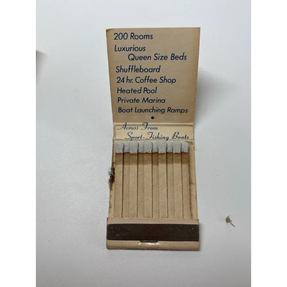 Vintage California Motel Matchbooks – Mixed Condition – Coastal CA Lot